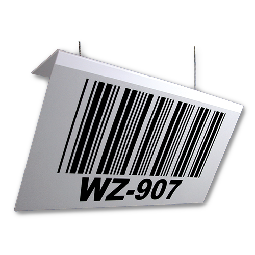 Hanging Barcode Placard