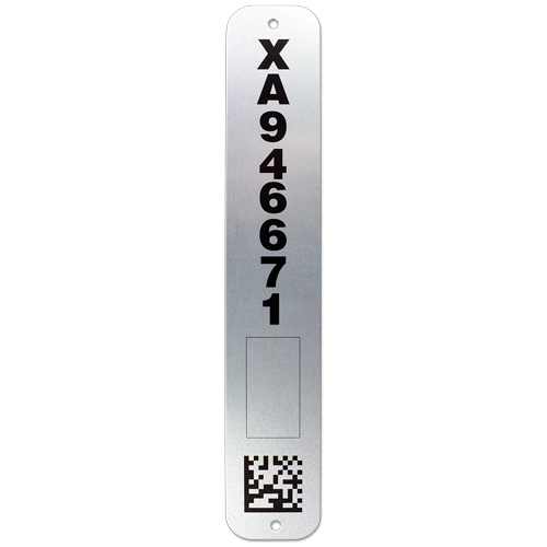 Barcode Pole Tag