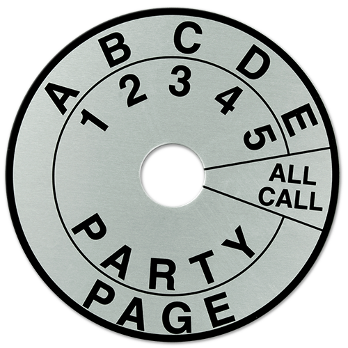 Process control dial