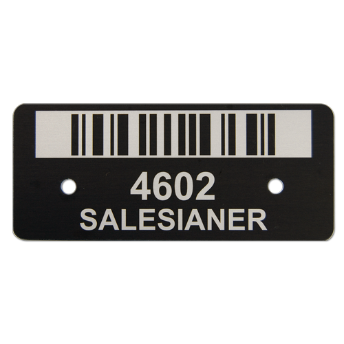 Engraved Barcode